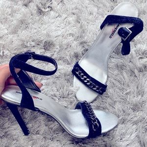 KARL LAGERFELD X KAIA HEELS SIZE 38
